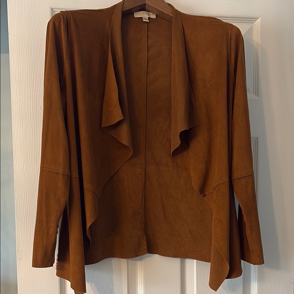 Brown Suede Women's Jacket